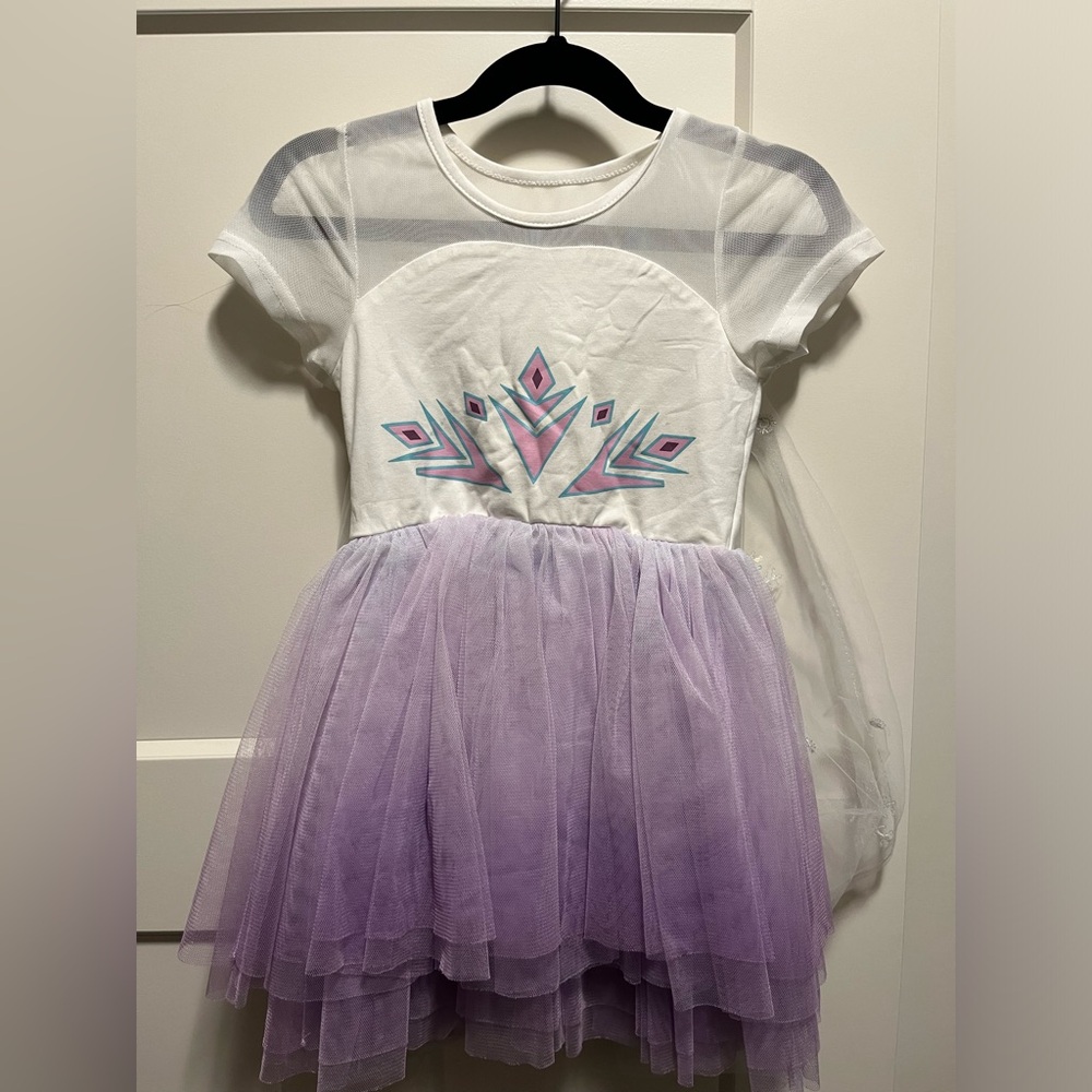 SHIMMERY SNOWFLAKE PRINCESS DRESS